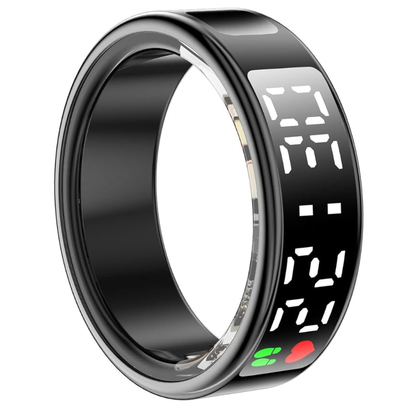 Smart Fitness Ring With Display