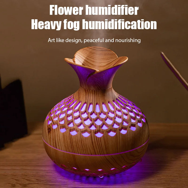 Wooden Basket Air Humidifier