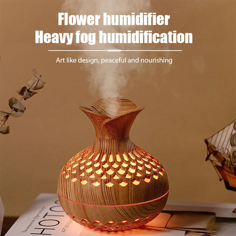 Wooden Basket Air Humidifier